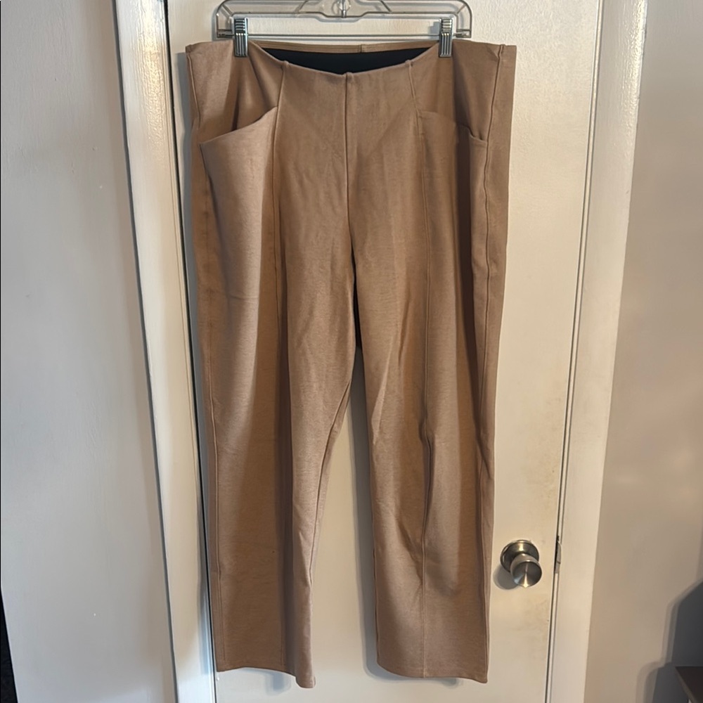 Old Navy Tan Straight-Leg Pants